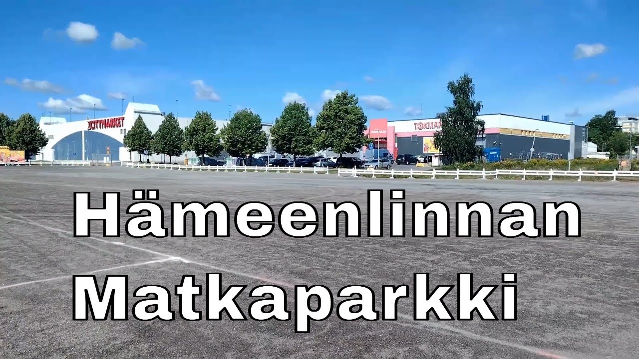 H&auml;meenlinna Matkaparkki | Huonolla pidolla ja ankea paikka