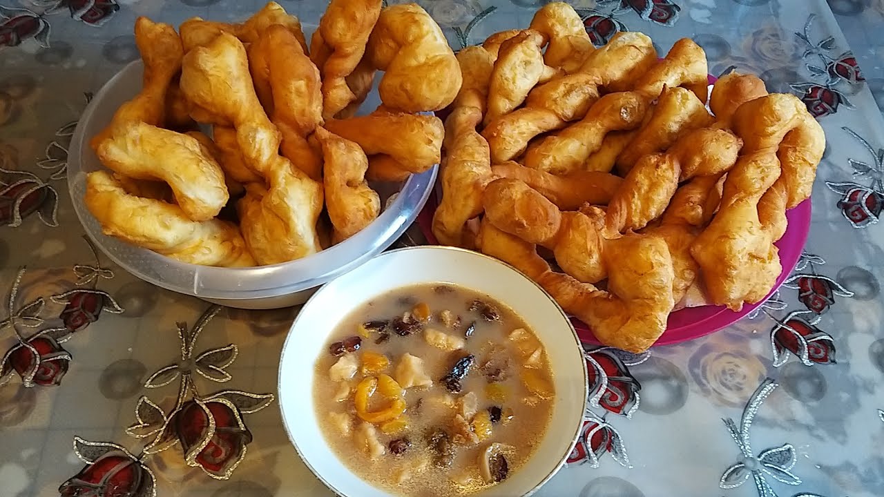 Немецкий фруктовый суп с клёцками /Schnizsuppe mit Klötzchen/очень старинный рецепт 🍎🍒🥭