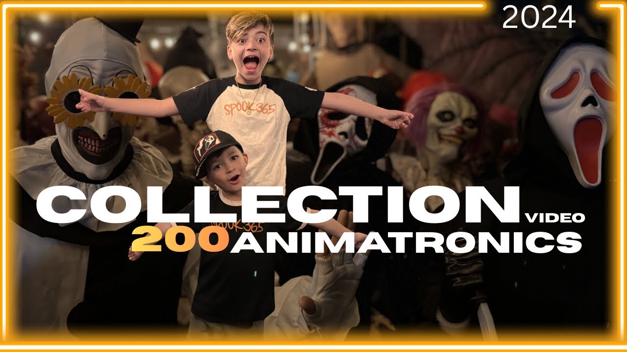 Our Full 190 Halloween Animatronic Collection (+ Demo's) 🎃👻