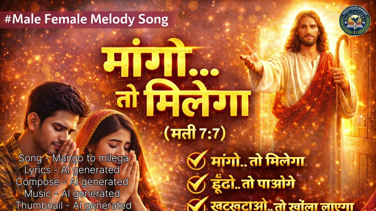 मांगो… तो मिलेगा Mango To Milega | Prayer Song | Leten days Special l मत्ती 7:7 🎶