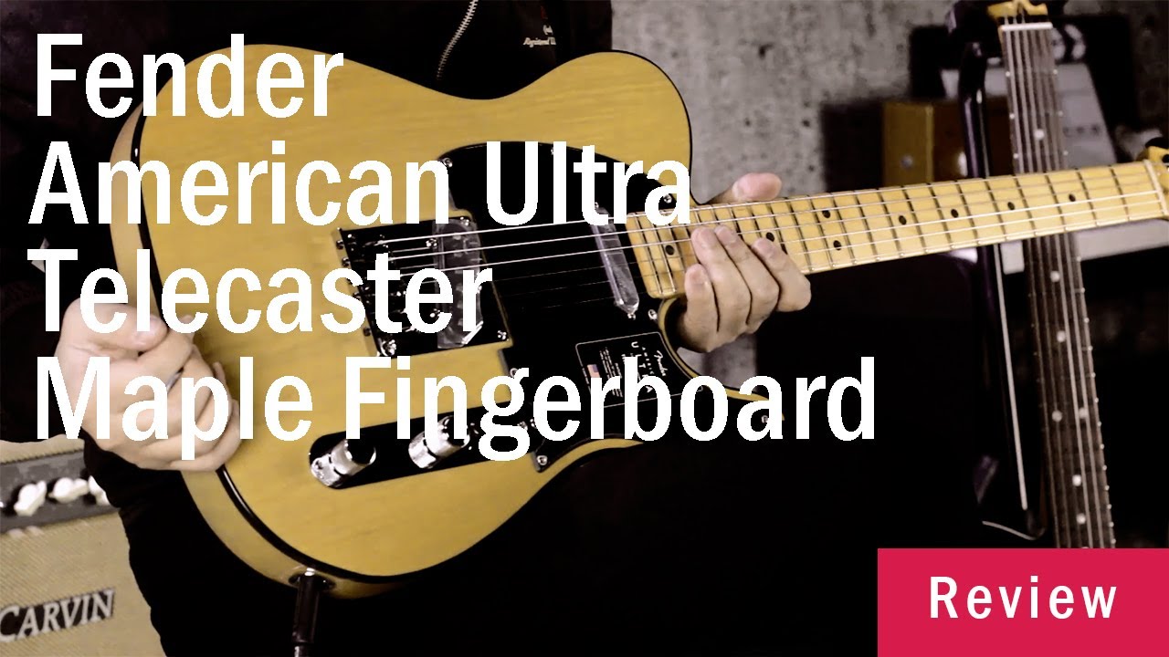 Fender American Ultra Telecaster Maple Fingerboard | Review