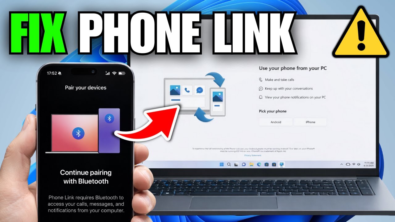 How To Fix Phone Link Not Working In Windows 11 (Full Guide)