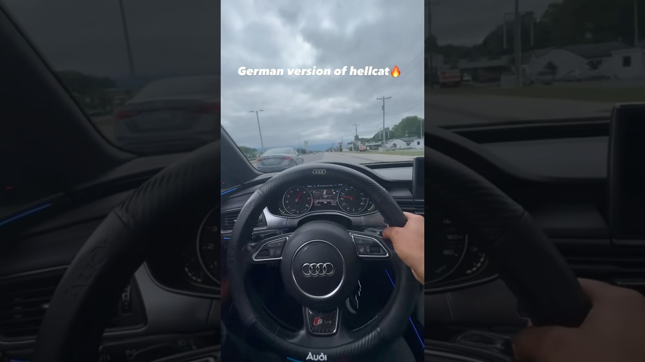Audi A7 cts intake supercharger POV sound🔥😍 #audia7 #audis7 #audirs7