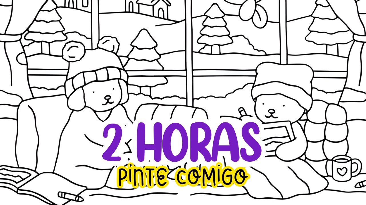 2 HORAS COLORINDO COMIGO PARA RELAXAR | BOBBIE GOODS | COCO WYO | TOUCH | CHEN RUI | PINTE COMIGO