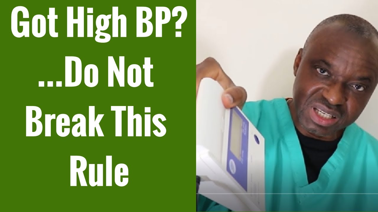 7 Rules for Blood Pressure Measurement At Home