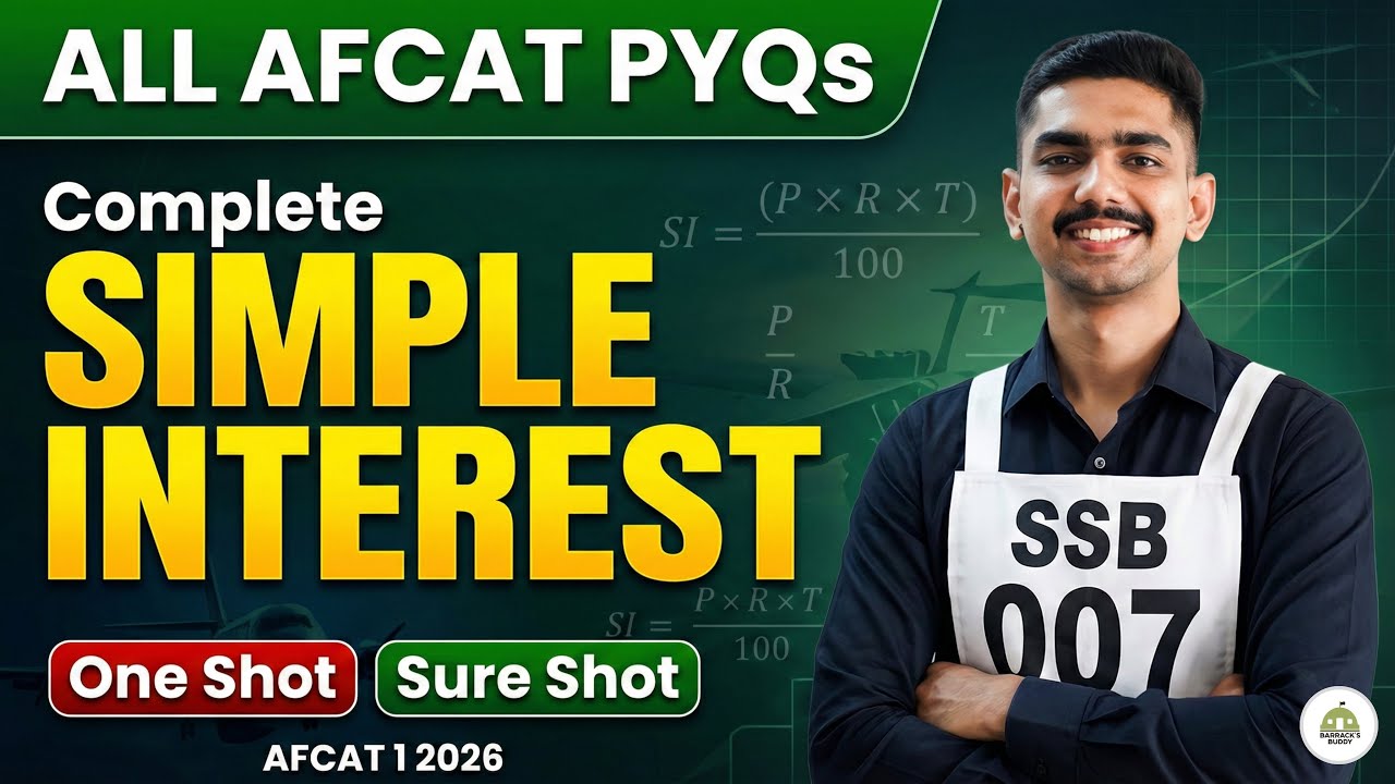 Complete Simple Interest in One Shot | AFCAT 1 2026