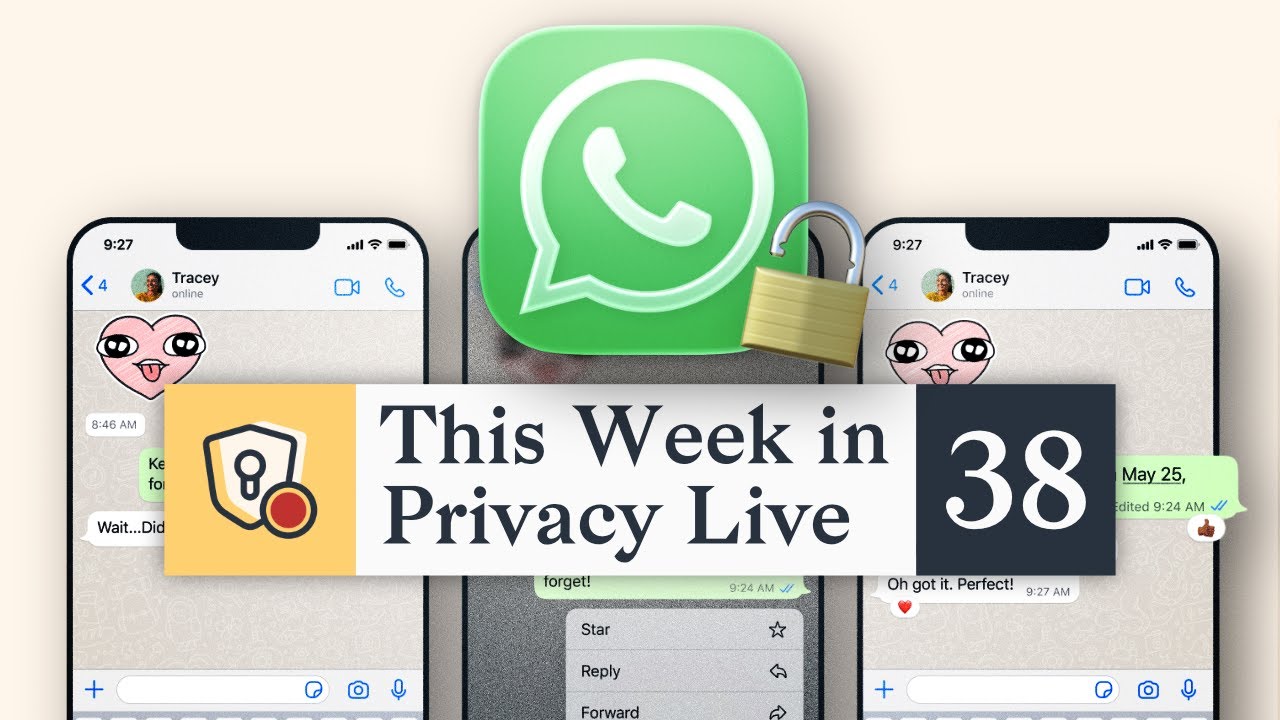 WhatsApp Is Not Really Encrypted? | This Week in Privacy #38 (Jan 30, 2026)