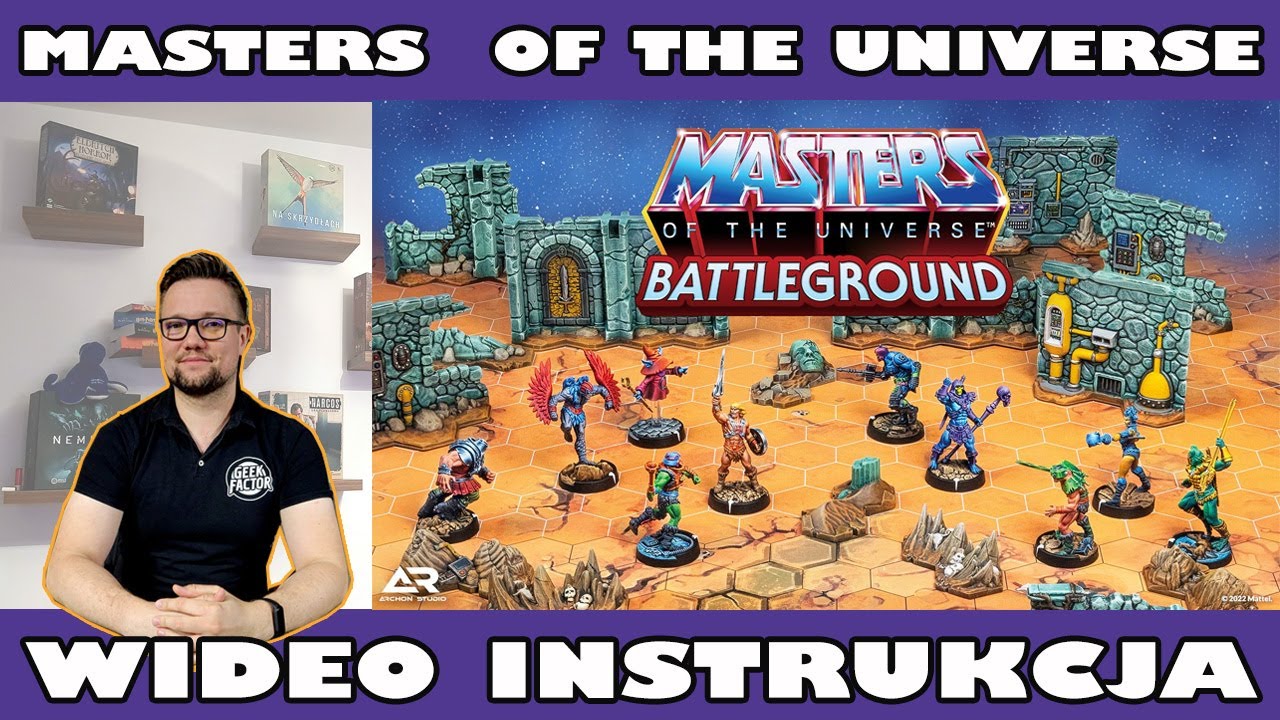 MASTERS OF THE UNIVERSE: BATTLEGROUND - Wideo Instrukcja