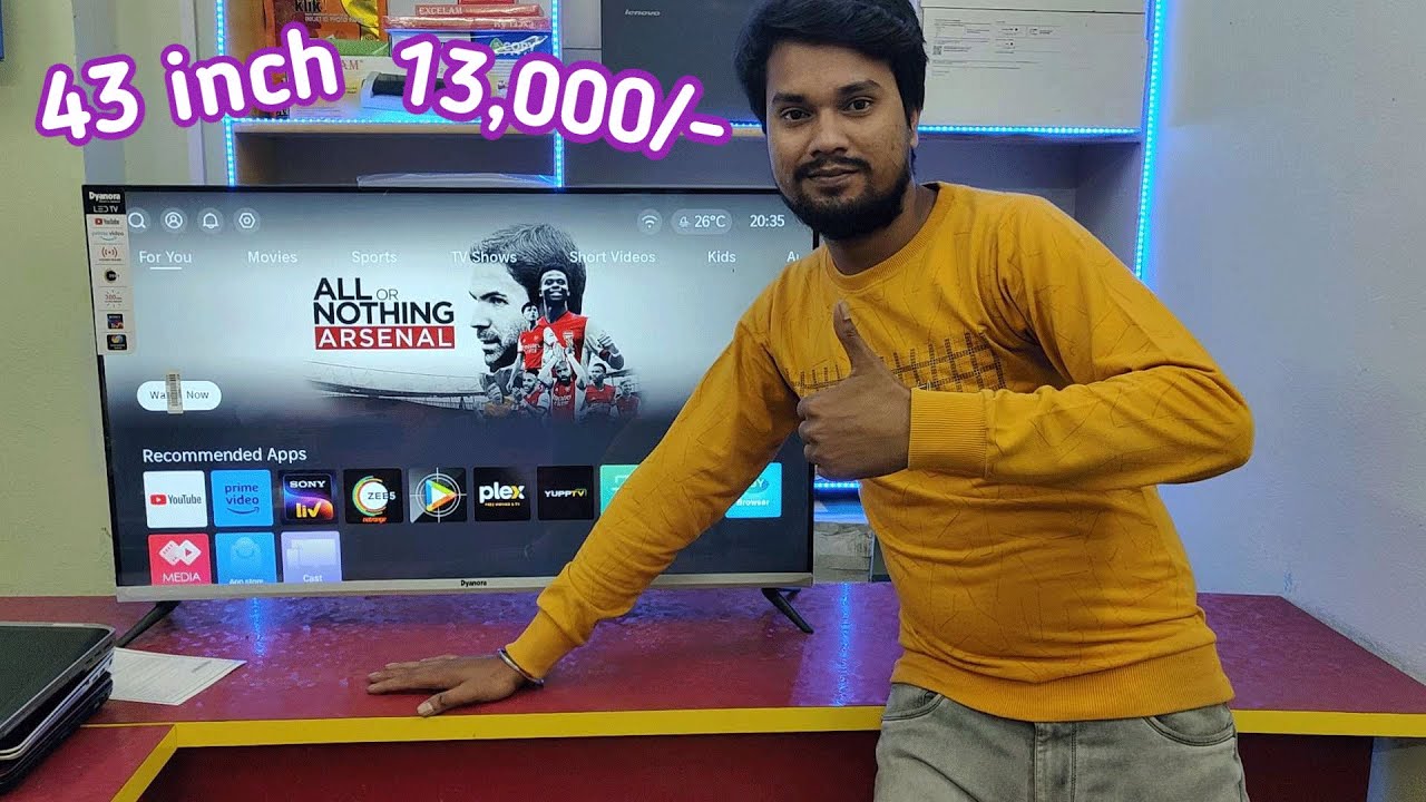 Dyanora Sigma 43 inch Full HD TV Unboxing & Review | The Best Value for Money TV in India 2023
