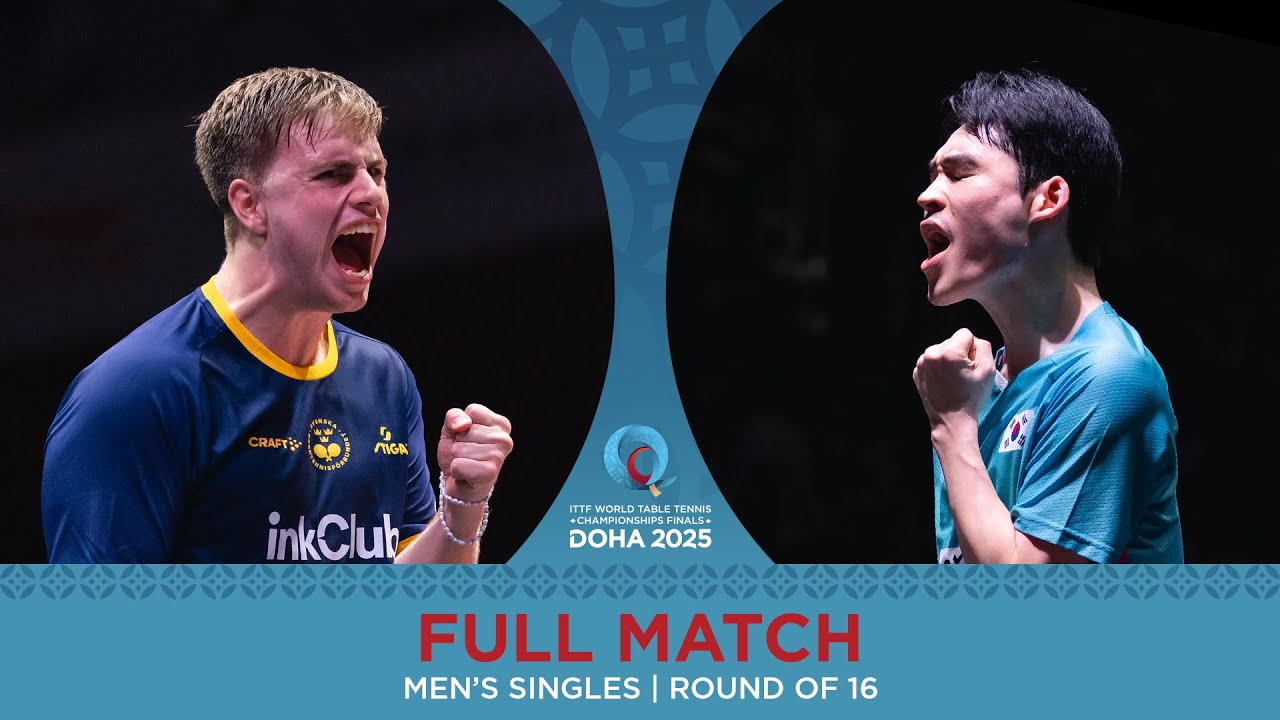 FULL MATCH | Truls Moregard vs Jang Woojin | MS R16 | #ITTFWorlds2025