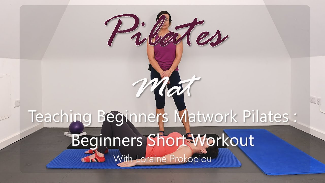 Beginner Pilates Mat Workout | 15-Minute Short Class for Home or Teaching Practice