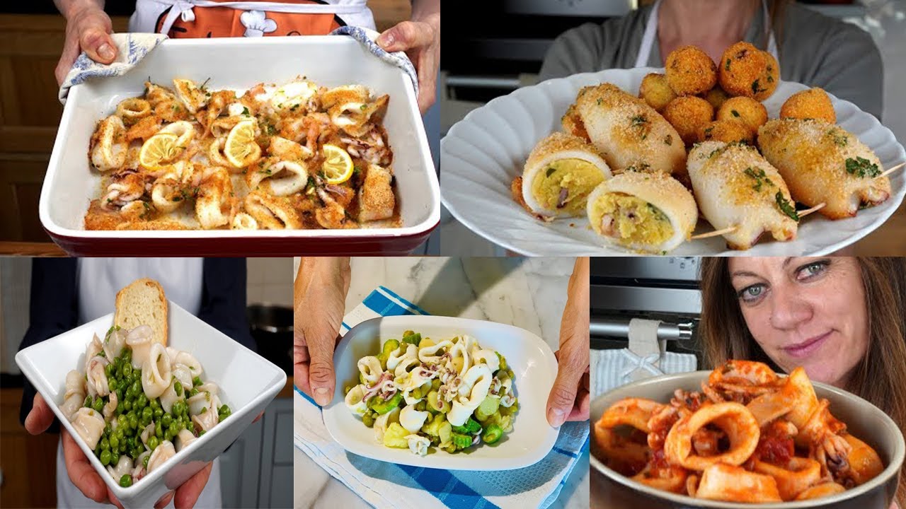 Calamari 5 Migliori Ricette da Fare al Mare  Gustose e Sane