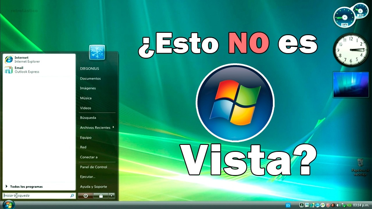 Cuando transformábamos Windows XP como unos HACKERS  - VistaInspirat 2 y Issopack 4😎