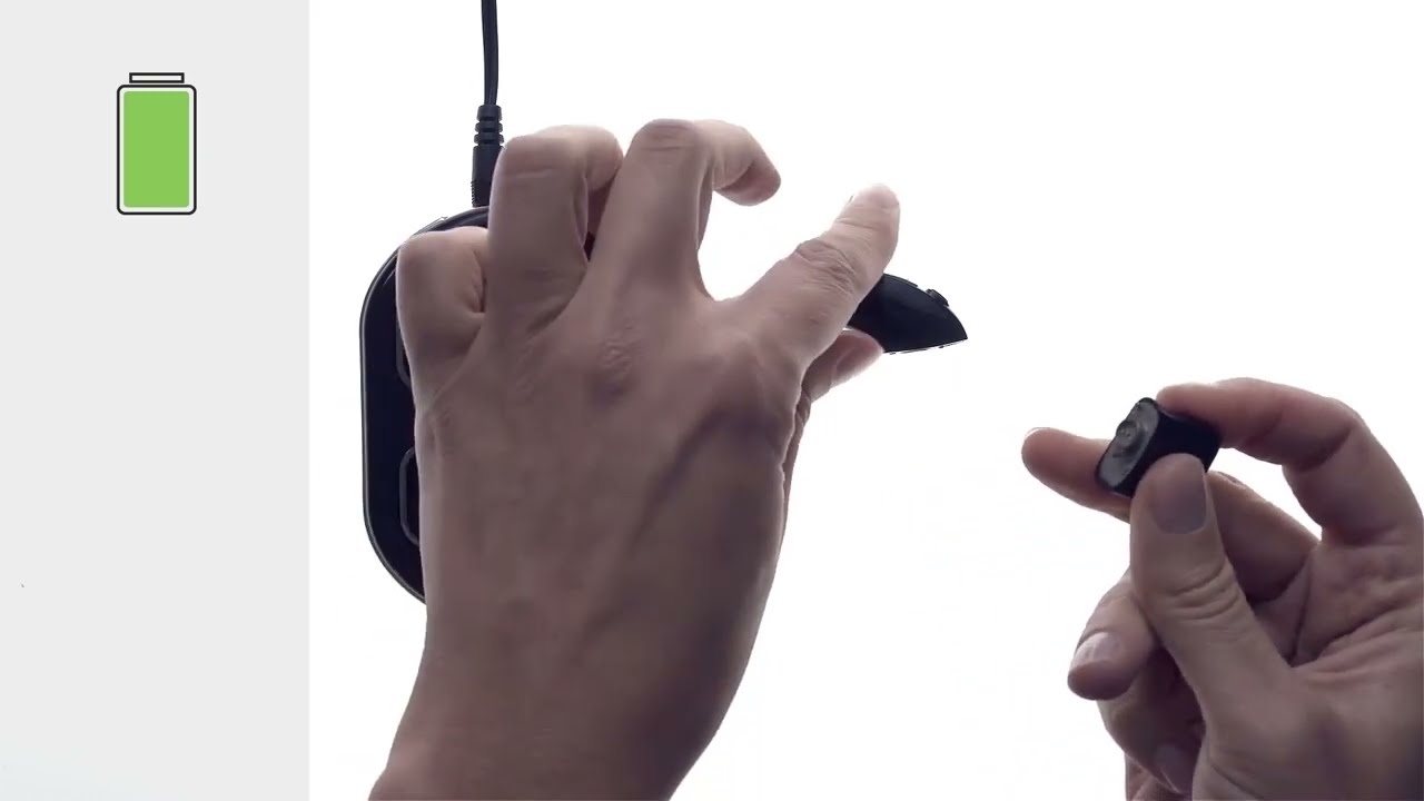 Changing and charging battery module for the Baha 5 SuperPower Sound Processor from Cochlear