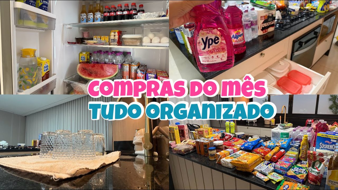 COMPRAS DO M&Ecirc;S NO ASSA&Iacute; | mostrei tudo em detalhes + dicas de produtos + organiza&ccedil;&atilde;o ✨
