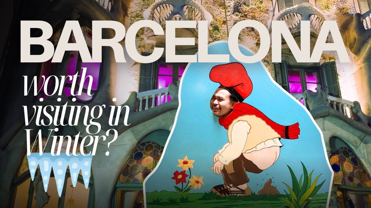 Barcelona Travel Vlog: Gothic Quarter, Passeig de Gràcia, & Casa Battlo Winter Lights