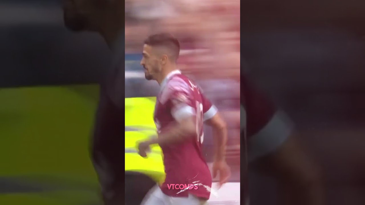 Manuel Lanzini's final ever home game and goal for West Ham