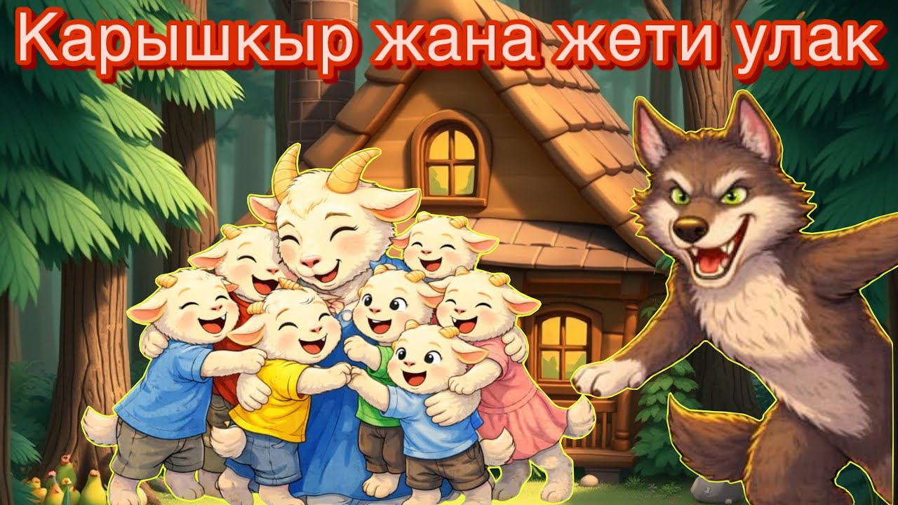 КЫРГЫЗЧА ЖОМОК: КАРЫШКЫР ЖАНА ЖЕТИ УЛАК #аудиокитеп #жомоктор #сенин жомогун 