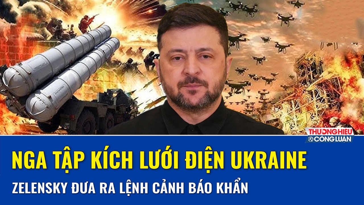Ukraine công bố thiệt hại sau khi Nga phóng gần 500 UAV, tên lửa ồ ạt tấn công hạ tầng điện