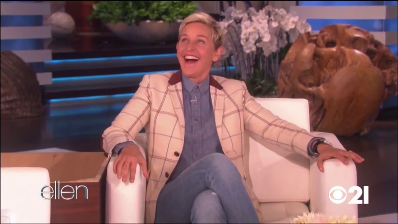 Ellen scares Diddy
