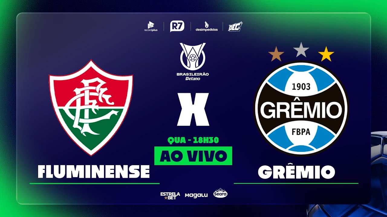 Fluminense x Grêmio | Brasileirão 2026 na RECORD