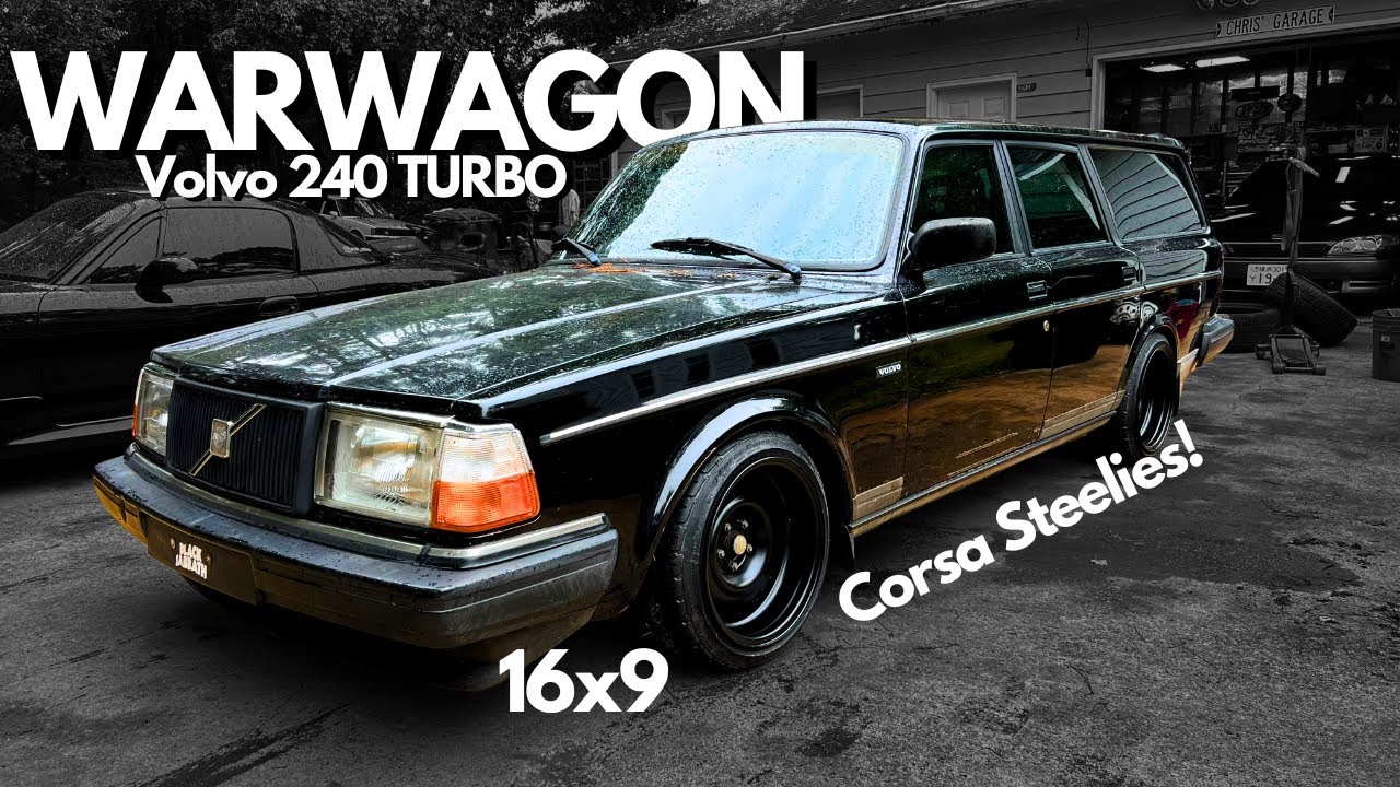Volvo 240 Wagon - 16x9 Corsa Steelies