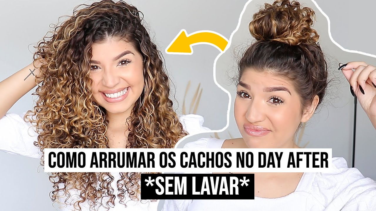 COMO ARRUMAR OS CACHOS NO DAY AFTER SEM LAVAR | por Jessica Melo