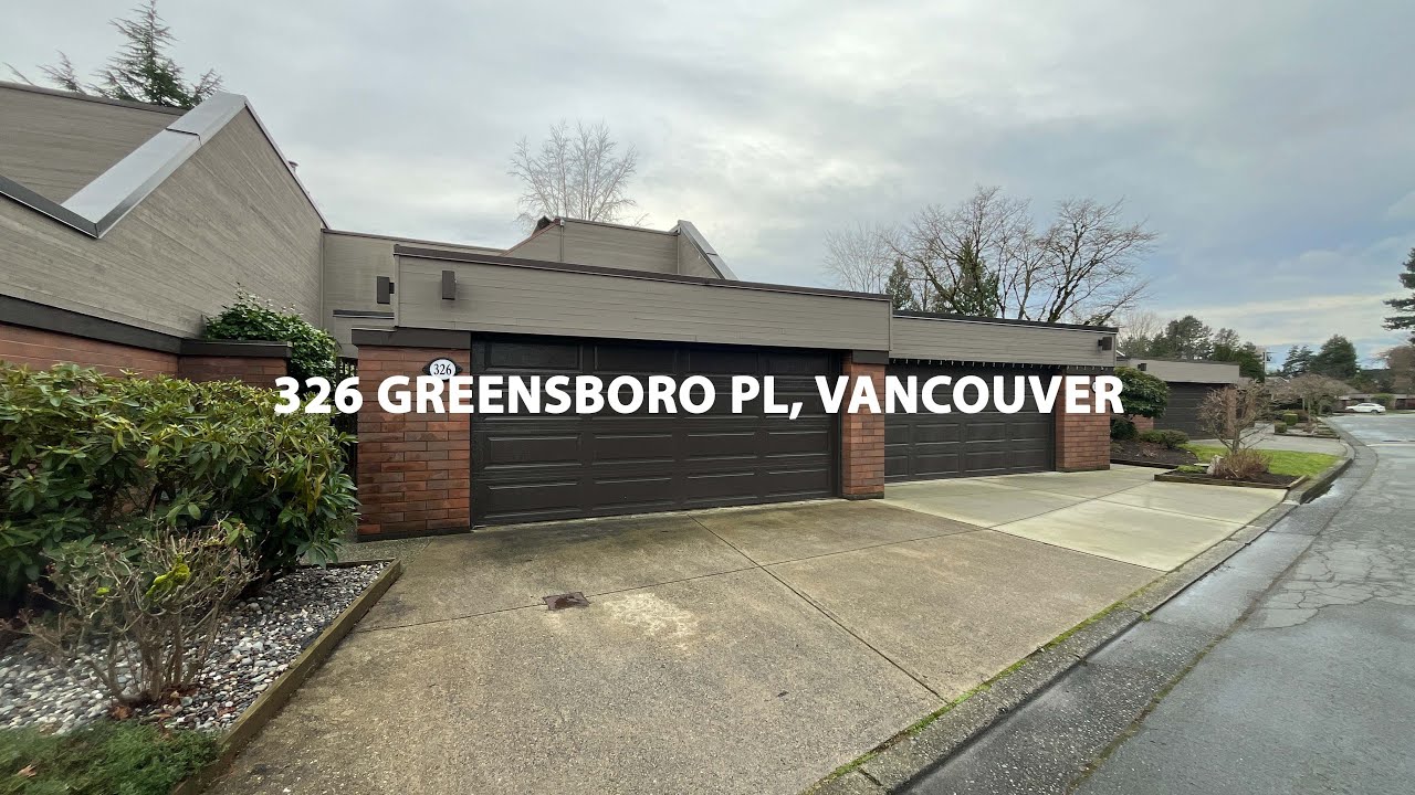 🏡Tranquil Golf Course Retreat at Langara Estates – Rare Townhome Gem 🌿⛳326 GREENSBORO PL, VANCOUVER