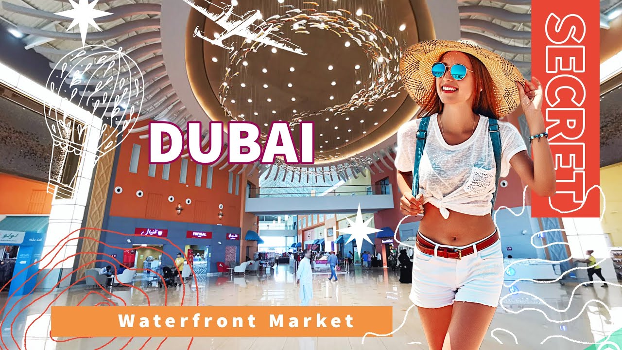 Unlocking Dubai's Best Secret: Waterfront Market for Fish, Vegetables, and Fruits | 4K walking tour