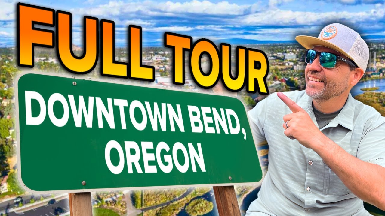 Exploring DOWNTOWN BEND Oregon | FULL Oregon Walking Tour 🤯 | Living in Central Oregon
