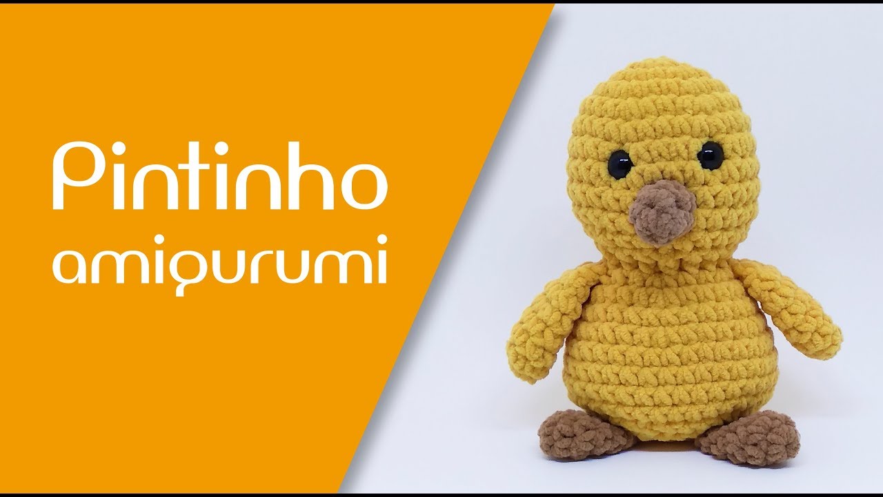 Pintinho amigurumi