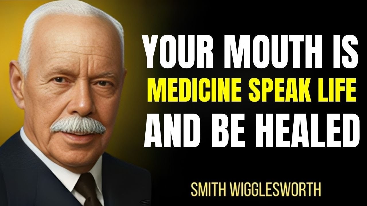 Your Mouth Is Medicine — Speak Life and Be Healed | Smith Wigglesworth Motivation