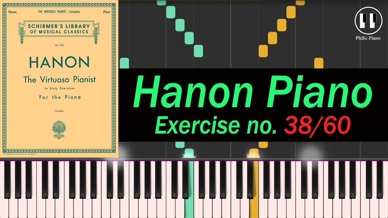 Hanon Piano Exercise no.38/60 | Philic Piano
