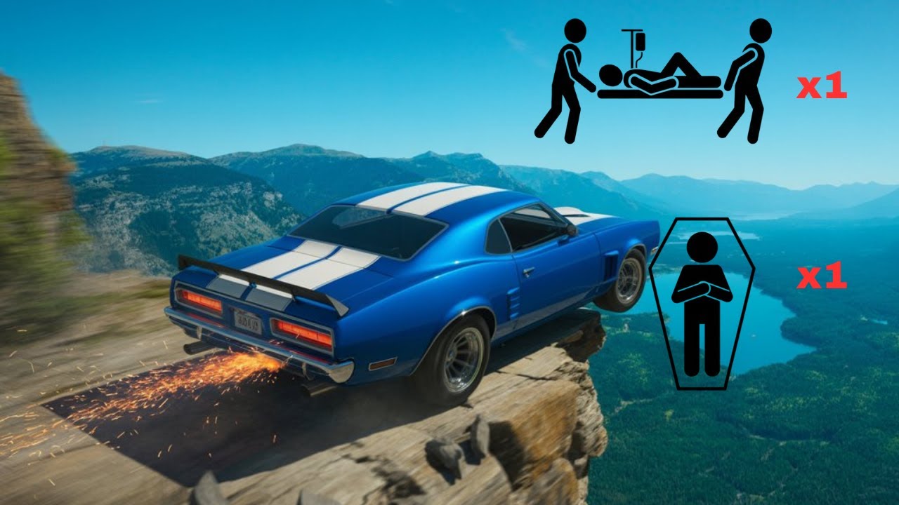 BeamNG.drive Realistic Crashes #15 | Epic Survival Chance Test