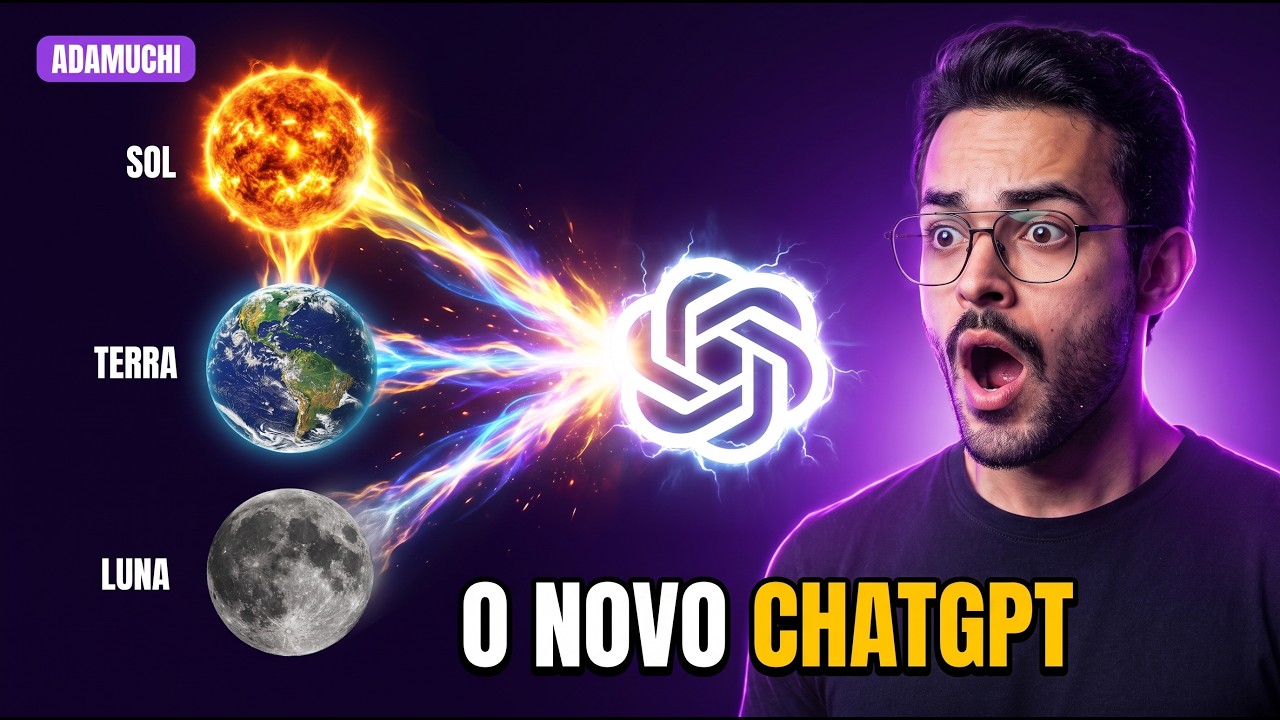 A OPENAI acabou de soltar TR&Ecirc;S novas IAs de uma vez: GPT Sol, Terra e Luna! (GPT-5.6)
