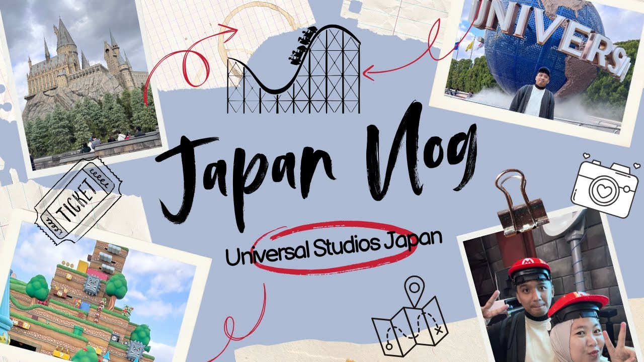 Japan Vlog - Datang subuh ke Universal Studios Japan