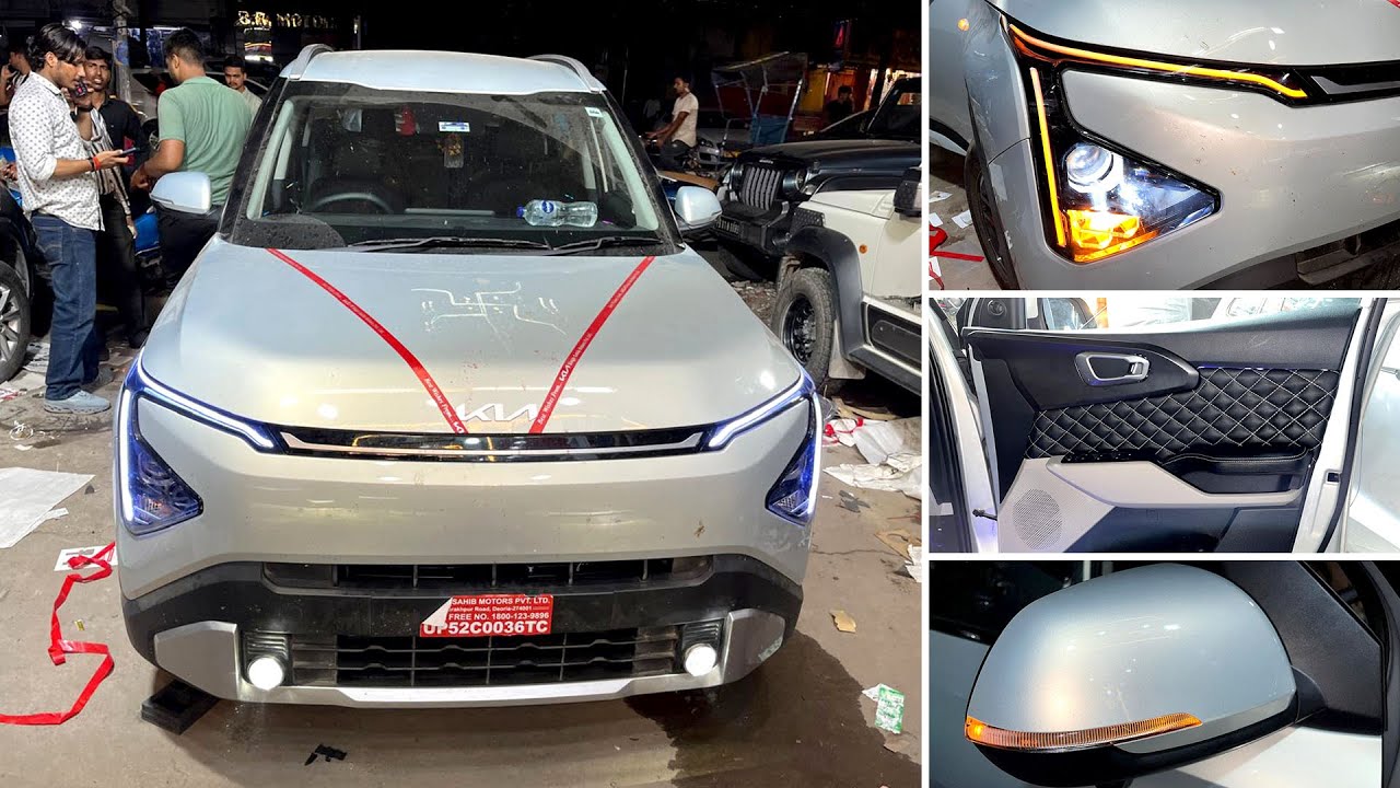 🚗 Kia Carens Clavis Base to Top Model Modification | Tail-Light Upgrade + Full Cost Details 🔧