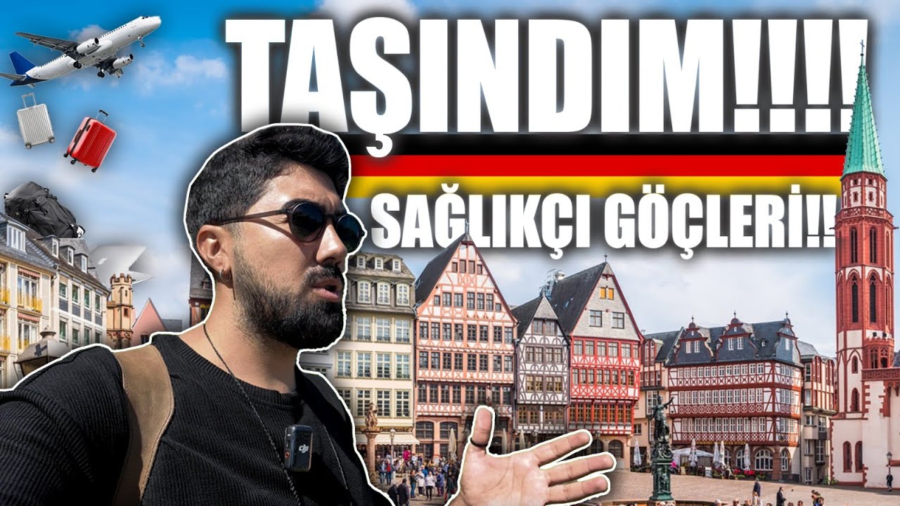 ALMANYA'Ya Neden ve Nasıl Taşındım ? l Avrupa Rotası Başlıyor l Frankfurt'ta ilk günler