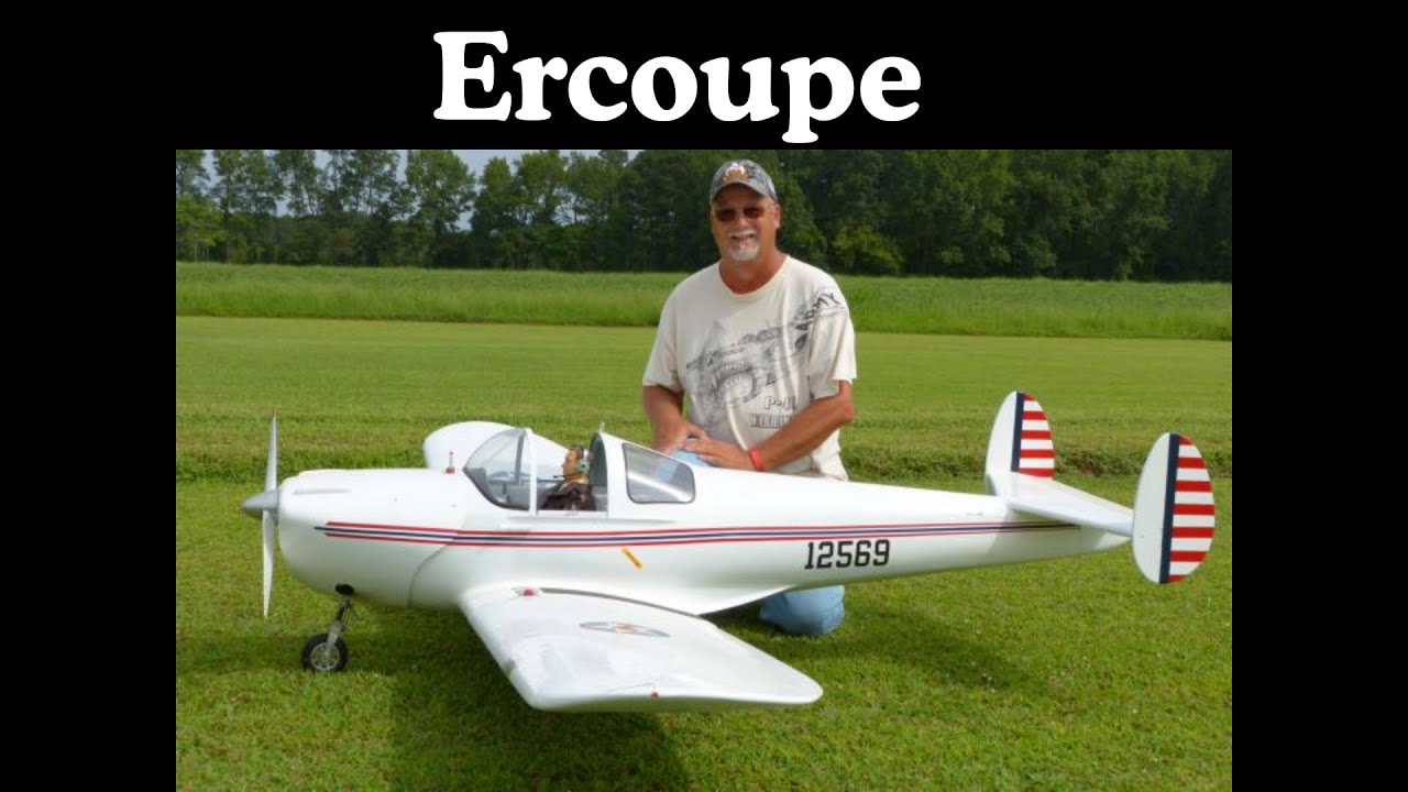 Balsa USA Ercoupe 415-D DA-100 at TarHeel R/C Flyers Fall Fun-Fly 2022