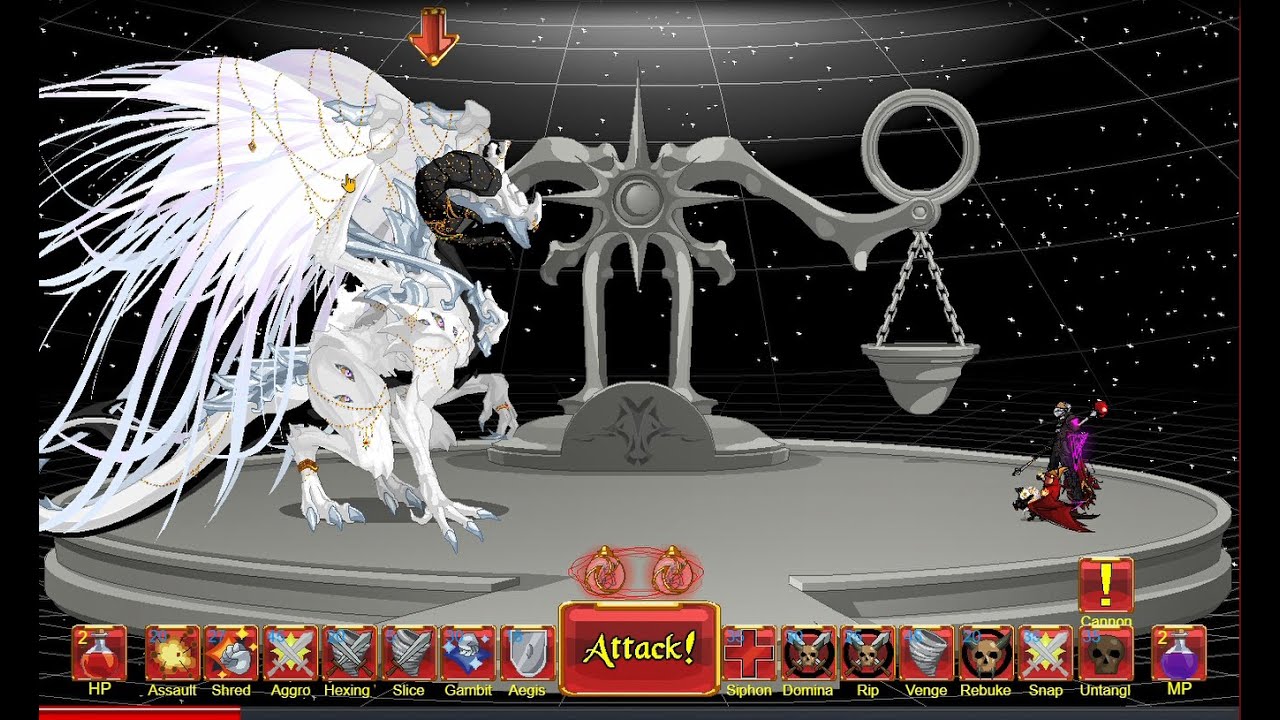 DragonFable : Chaosweaver versus Drahr'Hatir