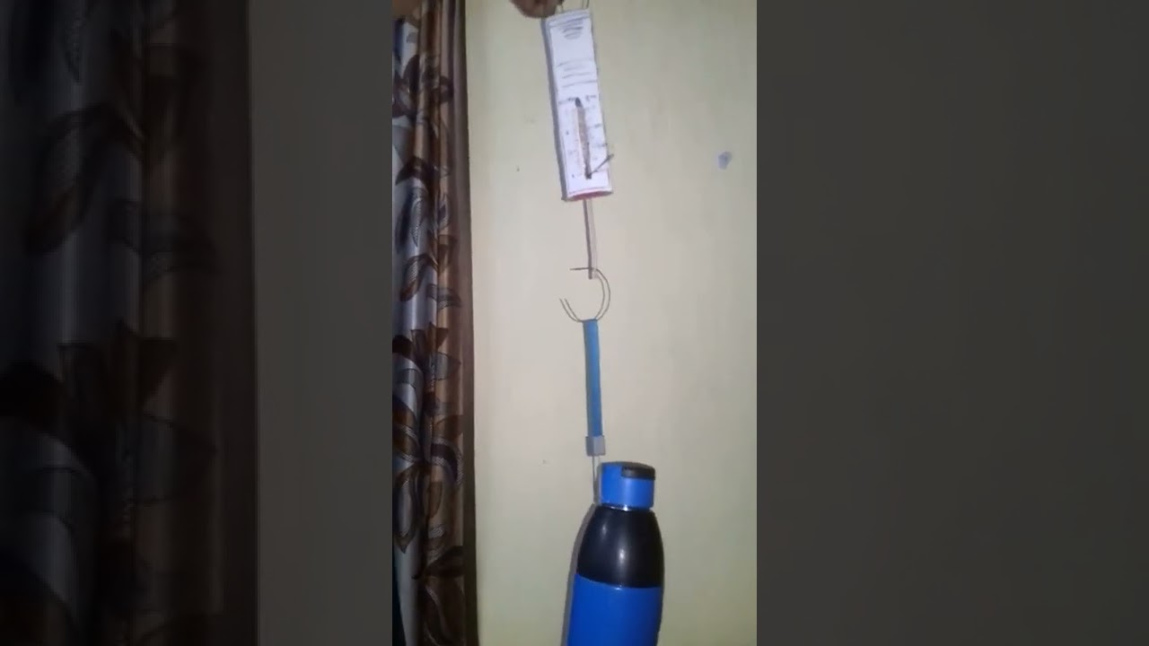 analog force measurement device made by student in school project