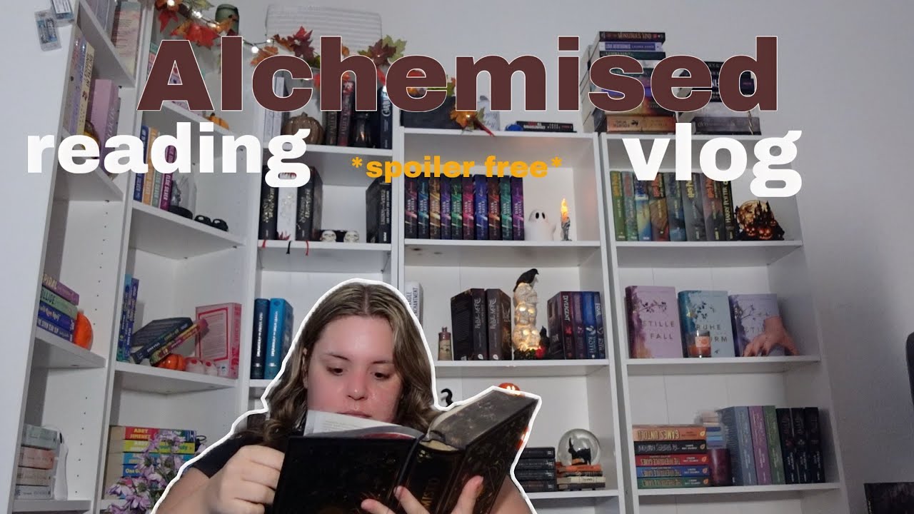 alchemised reading vlog *spoiler free* -damit ihr es (nicht) lesen müsst 🗡️ #booktube  #readingvlog 