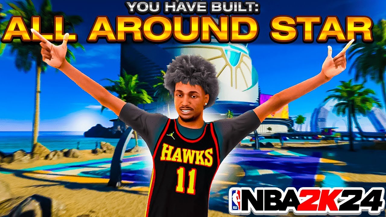 *NEW* BEST ALL AROUND BUILD IN NBA 2K24!!! 6'7 ALL AROUND STAR NO FLAWS!!!