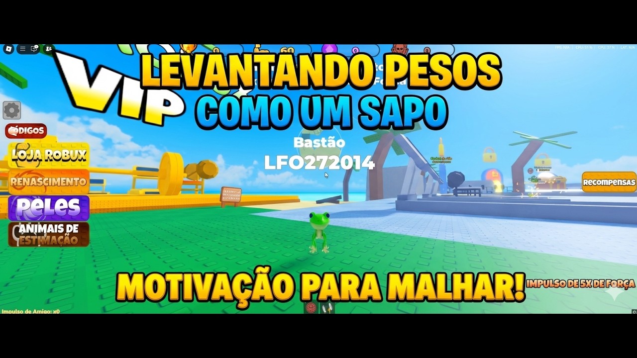 Levantando Pesos como um Sapo