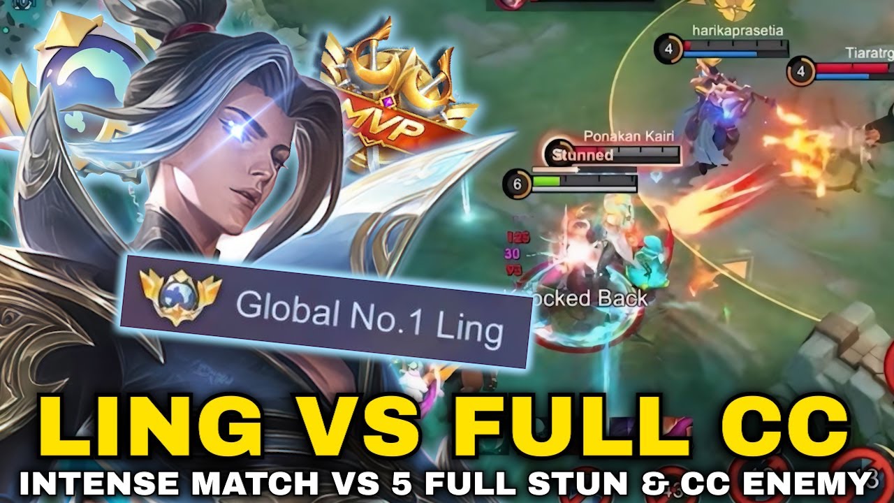 LING FASTHAND GAMEPLAY & BEST ROTATION FOR WINSTREAK AGAINST FULL CC ENEMY (INTENSE MATCH)!!