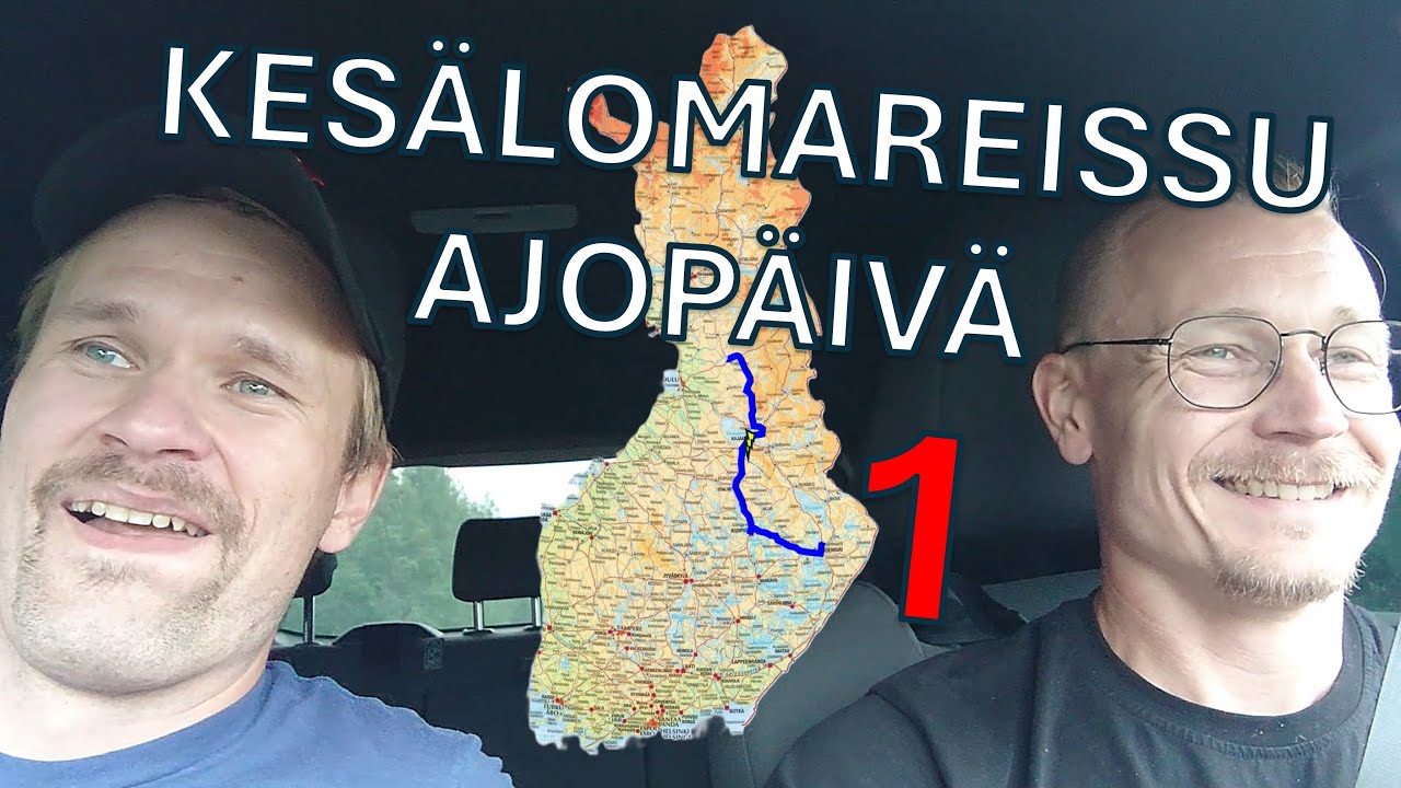 BZ4X Kesälomareissu päivä 1