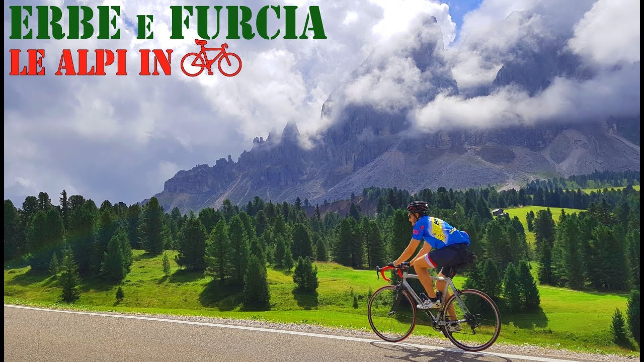 🚴 In bici sul Passo delle Erbe e Passo Furcia - Le Alpi in bici da corsa
