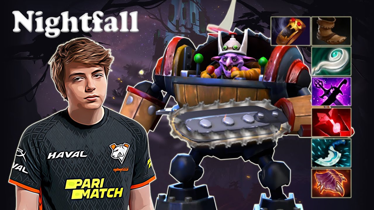 Nightfall - Timbersaw Offlane | Dota 2 7.30e Gameplay