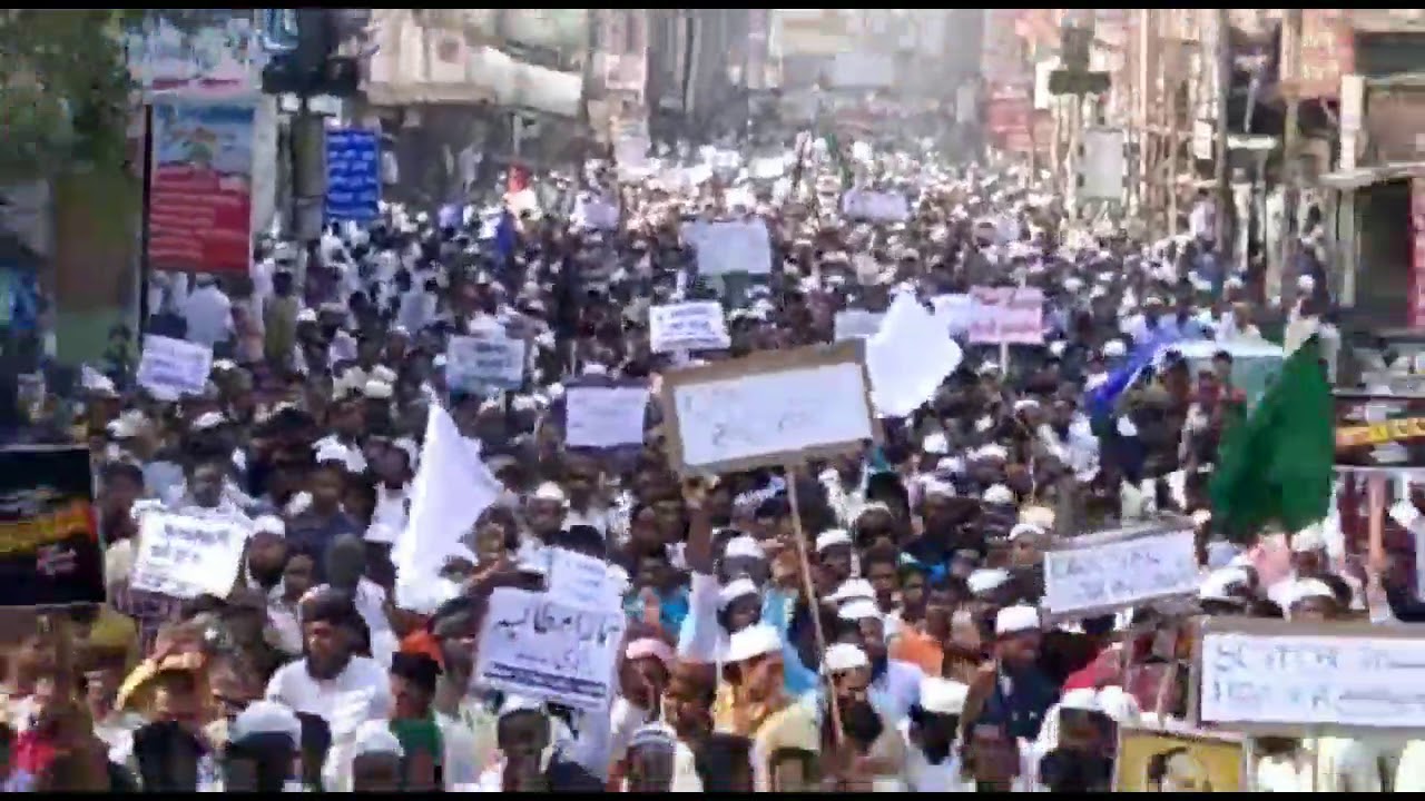 First NRC Rally To Shaheen Bagh Of Parbhani