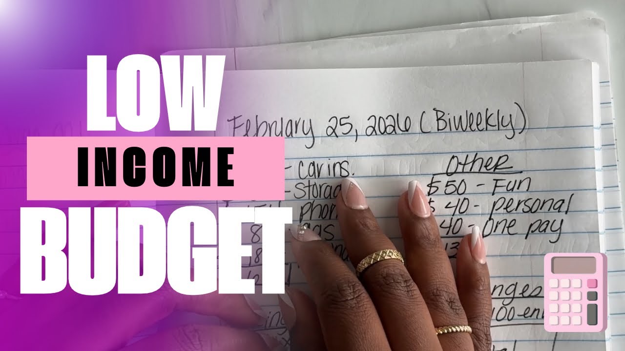 Budget With Me Real Numbers | #lowincomebudget | February Paycheck 2
